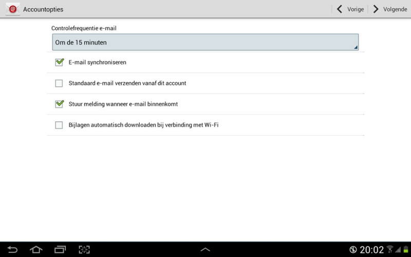 email op tablet